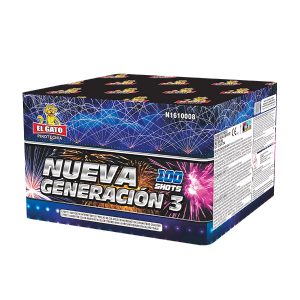 BATERIA 100 DISPAROS 20 mm - NUEVA GENERACION 3
