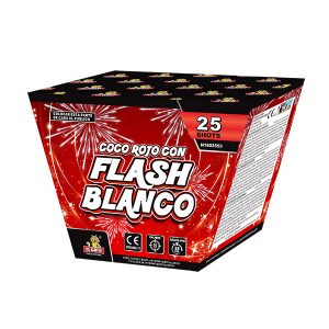 COCO ROJO CON FLASH BLANCO
