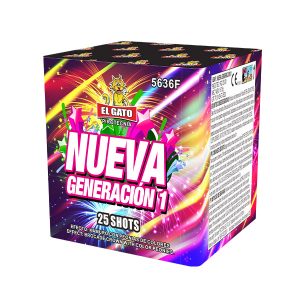 BATERIA 25 DISPAROS - NUEVA GENERACION 1