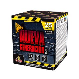 BATERIA 25 DISPAROS - NUEVA GENERACION 3
