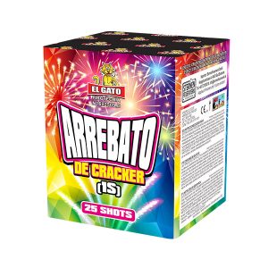 BATERIA 25 DISPAROS - ARREBATO DE CRACKER