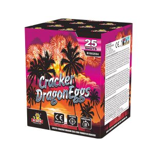 BATERIA 25 DISPAROS - CRACKLING DRAGON EGGS