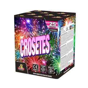 BATERIA 25 DISPAROS -  CROSETES