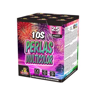 Batería Perlas Multicolor 10s