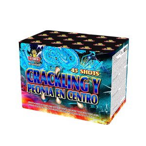 BATERIA 45 DISPAROS RECTO - CRACKLING Y PEONIA EN CENTRO