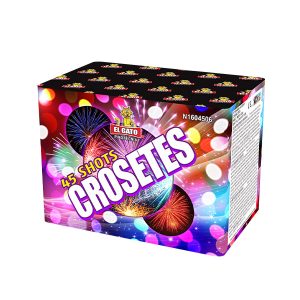 BATERIA 45 DISPAROS RECTO -  CROSETES RECTA