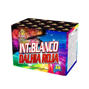 BATERIA 45 DISPAROS RECTO - INT BLANCO DALHIA ROJA
