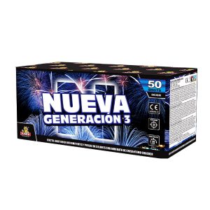BATERIA 50 DISPAROS 20 mm -  NUEVA GENERACION 3