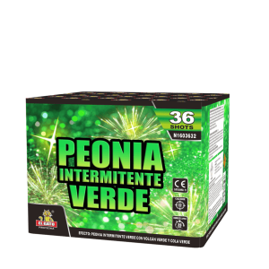 PEONIA INTERMITENTE VERDE