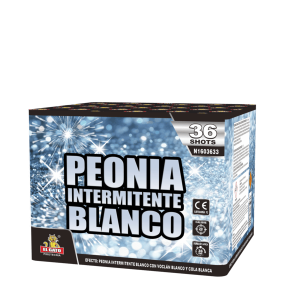 PEONIA INTERMITENTE BLANCO