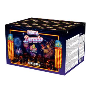 FIESTA DORADA 100 DISP. TUBO 30MM