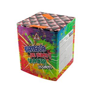 BATERIA HUMO 25 DISPAROS  - HUMO Y CRACKER